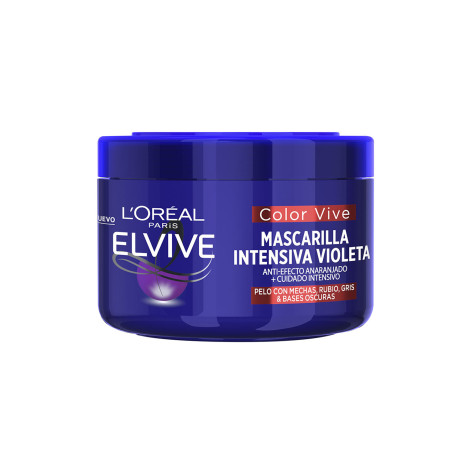L'Oreal Elvive Color Vive Purple Intensiva Violeta Hair Mask 250ml