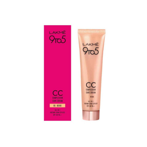 Lakme 9To5 CC Complexion Care Cream 01-Beige