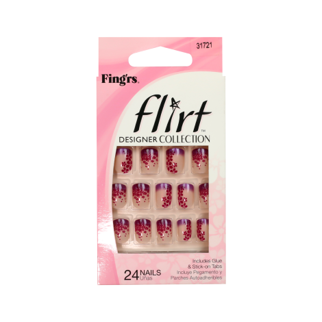 Fingrs Flirt False Nails Tips 24pices
