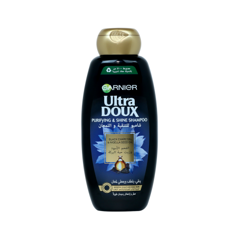 Garnier Ultra Doux Purifying & Shine Shampoo 400ml