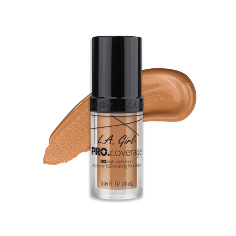 L.A Girl Pro Coverage Illuminating Foundation - Soft Honey