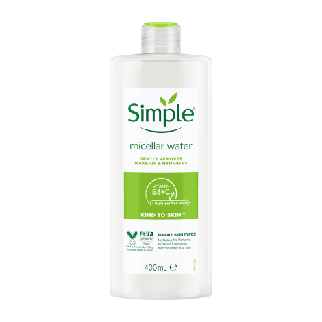 Simple Kind To Skin Micellar Cleansing Water 400ml
