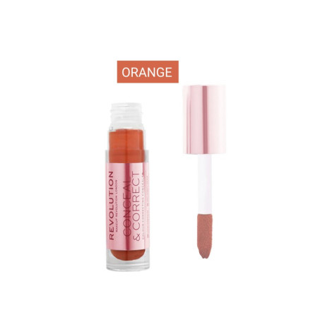 Makeup Revolution - Conceal & DefineLiquid Concealer - Orange