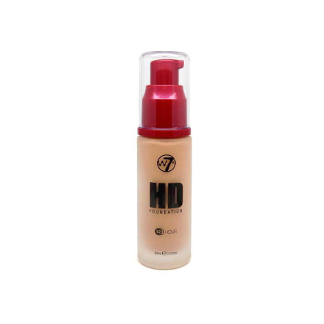 W7 12 Hour HD Foundation - Natural Beige
