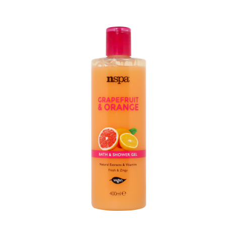 NSPA Grapefruit & Orange Bath & Shower Gel 400ml
