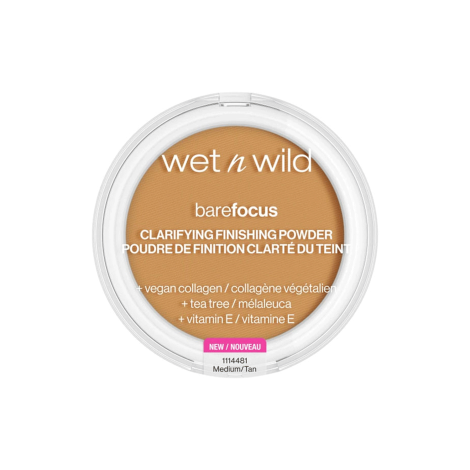 Wet N Wild - Bare Focus Mattifying Finishing Powder - Medium