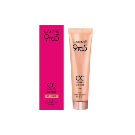 Lakme 9To5 CC Complexion Care Cream - 03 Bronze