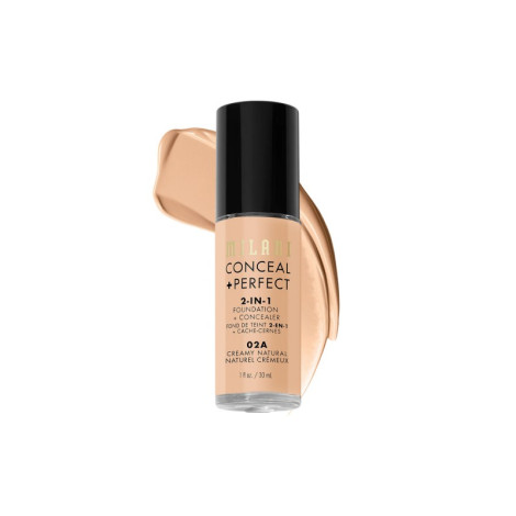 Milani Conceal Perfect 2in1 Foundation - 02A Creamy Natural
