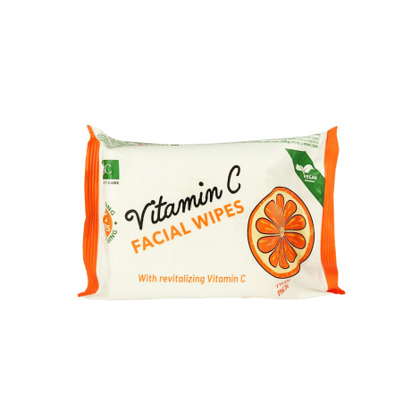 XBC Vitamin-C Cleansing Facial Wipes 25 Wipes