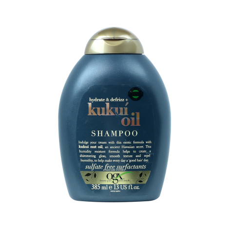 Ogx Anti-frizz Kukui Oil Shampoo For Frizzy Hair 385ml