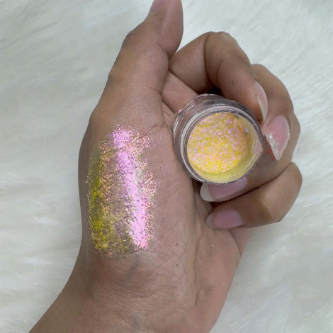 Everly Beauties Multichrome Loose Pigment Eyeshadow Series #313 Sugar Baby