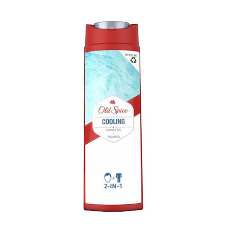 Old Spice Cooling 2in1 Shower Gel & Shampoo 400ml