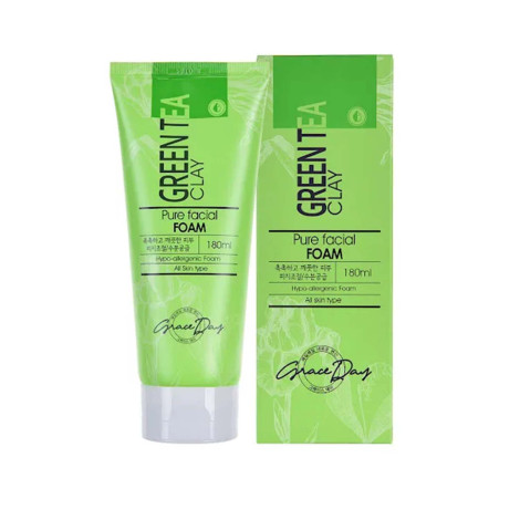 Grace Day Green Tea Clay Pure Facial Faom 180ml
