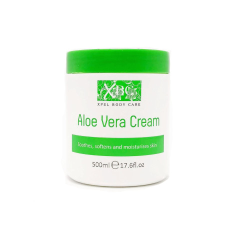 XBC Soothes, Softens & Moisturises Ski Aloe Vera Cream 500ml