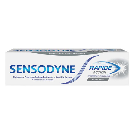 Sensodyne Rapide Action Blancheur Toothpaste 75ml