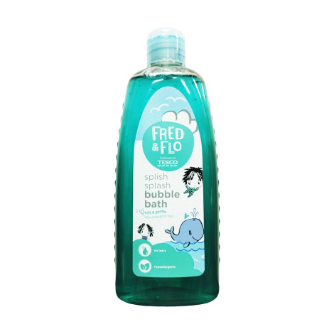 Tesco Fred & Flo Soft & Gentle Splash Bubble Bath 500ml