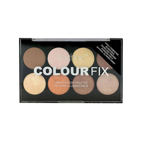 Technic Colour Fix Face and Body Baked & Pressed Powder Highlighter Palette