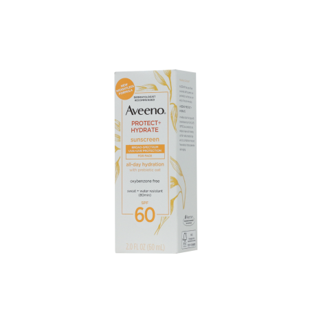 Aveeno Protect+ Hydrate All Day Hydration Sunscreen SPF60 60ml