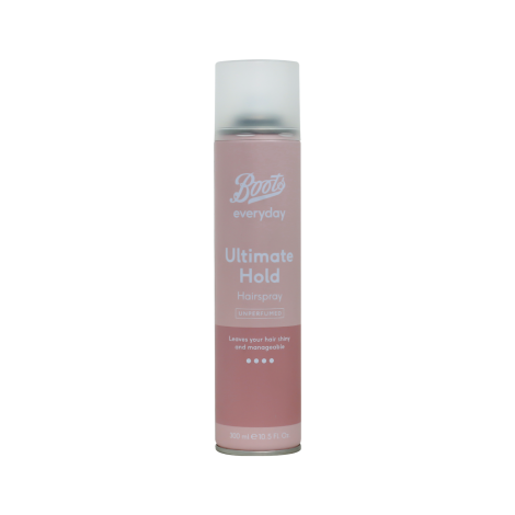 Boots Everyday Ultimate Hold Hairspray Unperfumed 300 ml