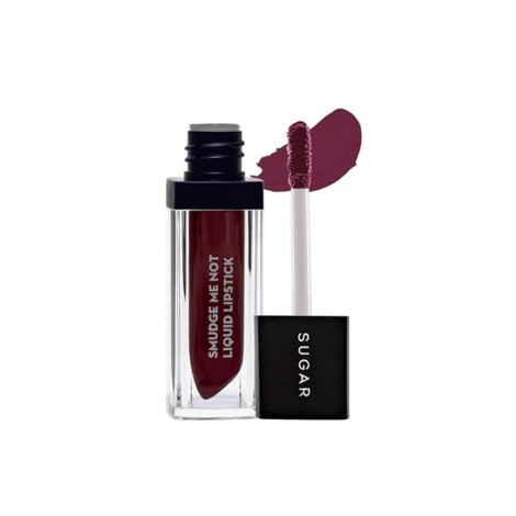 Sugar Cosmetics New Smudge Me Not Liquid Lipstick - 17 Fiery Berry