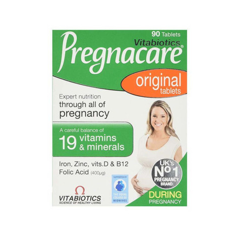 Vitabiotics Pregnacare Original – 90 Tablets