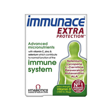 Vitabiotics Immunace Extra Protection – 30 Tablets
