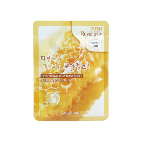 3W Clinic Fresh Royal Jelly Mask Sheet 23g