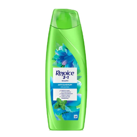 Rejoice 3in1 Anti Dandruff With Menthol Shampoo 300ml