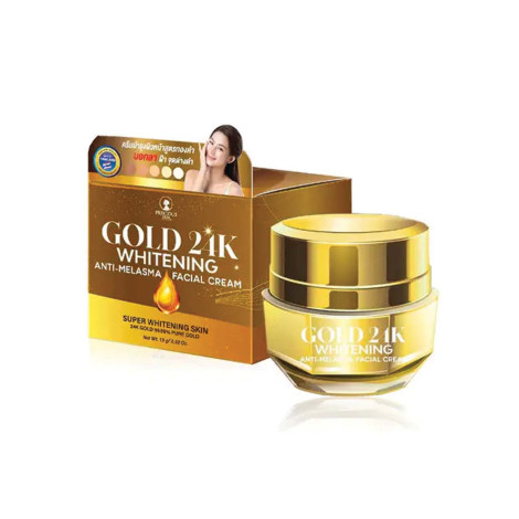 Precious Skin Gold 24K Whitening Anti-Melasma Facial Cream 15g