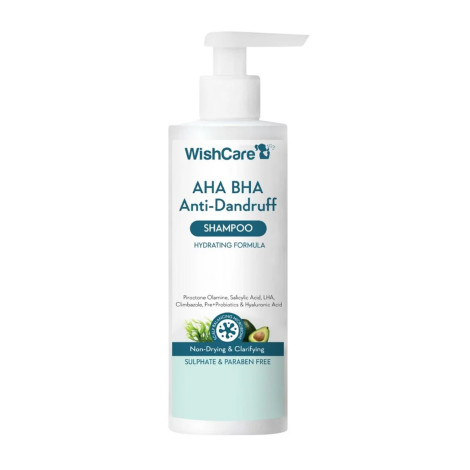 Wishcare AHA BHA Anti-Dandruff Shampoo 250ml