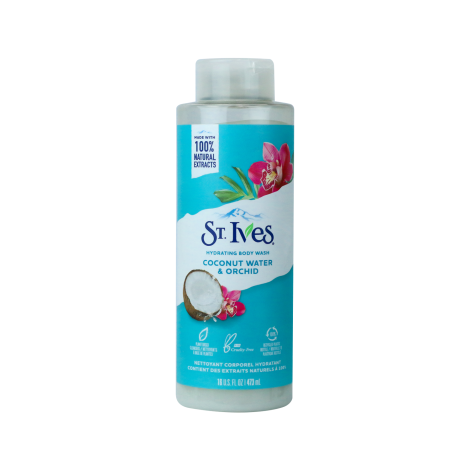 St. Ives Hydrating Coconut Water & Orchid Body Wash 473ml