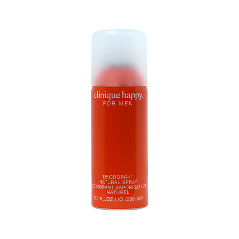 Clinique Happy Deodorant Natural Spray For Men 200ml