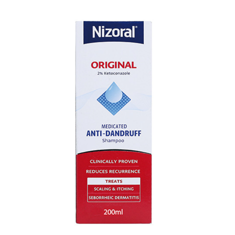 Nizoral Original 2% Ketoconazole Medicated Anti-Dandruff Shampoo 200ml