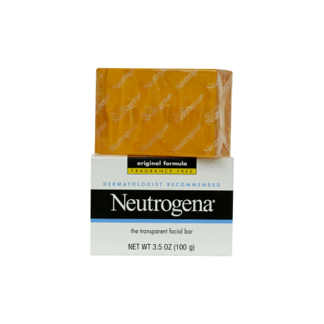 Neutrogena Original formula Fragrance Free Transparent Facial Bar 100g