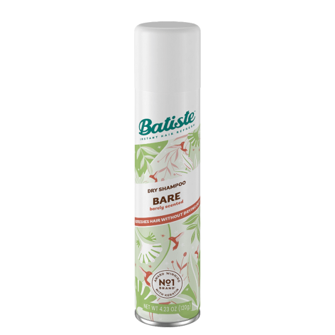 Batiste Bare Scented Dry Shampoo 200ml