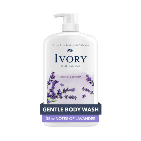 Ivory Notes of Lavender Gentle Body Wash 1.03L