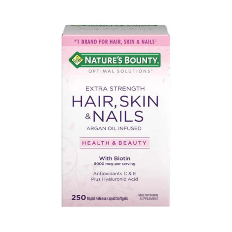 Nature's Bounty Hair, Skin and Nails 250 Softgels