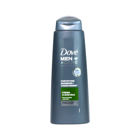 Dove Men Care Fresh Clean 2in1 Fortifying Shampoo + Conditioner 400ml