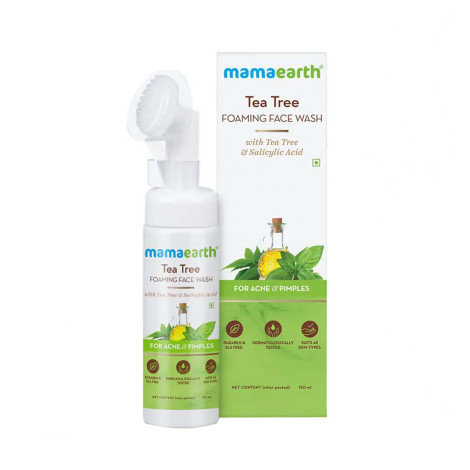 Mama Earth Tea Tree Foaming Face Wash 150ml
