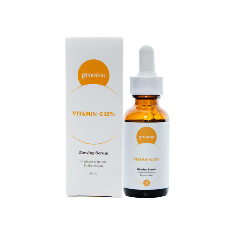 Groome Vitamin-C 12% Glowing Serum 30ml