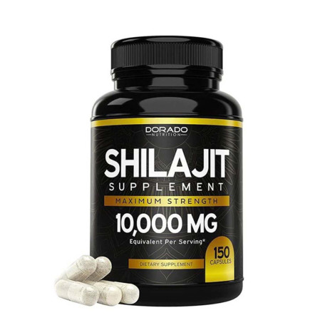 Dorado Nutrition Shilajit Pure Himalayan Capsules 10000mg – 150 Capsules