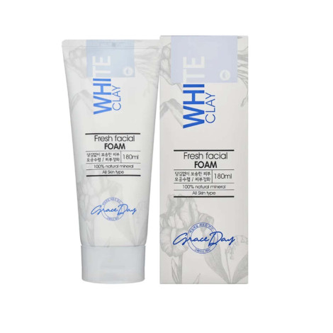 Grace Day White Clay Fresh Facial Foam 180ml