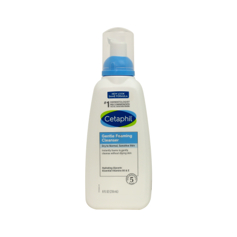 Cetaphil Gentle Foaming Cleanser Dry to Normal, Sensitive Skin 236ml