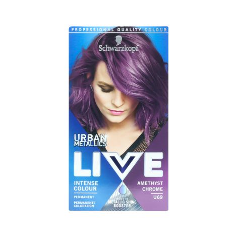 Schwarzkopf Live Intense Colour - U69 Amethyst Chrome