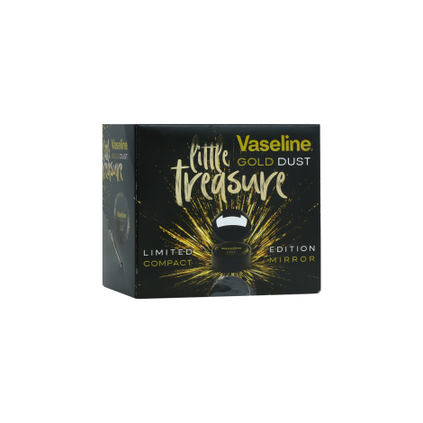 Vaseline little treasure Gold Dust Lip Therapy- Mirror