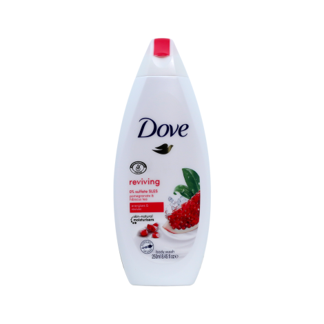 Dove Rviving Pomegranate & Hibiscus Tea Body Wash 250ml