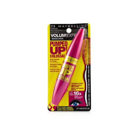 Maybelline Pumped Up Colossal Volum Express Mascara- 214 Glam Black