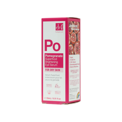 Dr Botanicals Pomegranate Superfood Brightening Eye Serum 15ml
