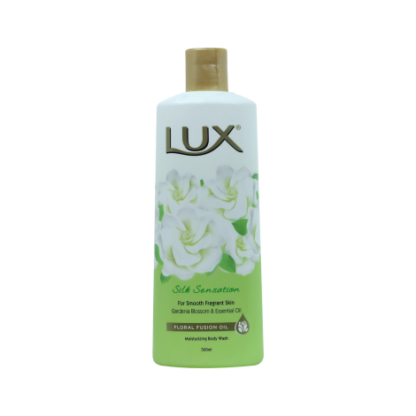 Lux Silk Sensation Gardenia Blossom & Essential Oil Moisturizing Body Wash 500ml