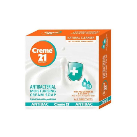 Creme 21 Antibacterial Moisturising Cream Soap 125g